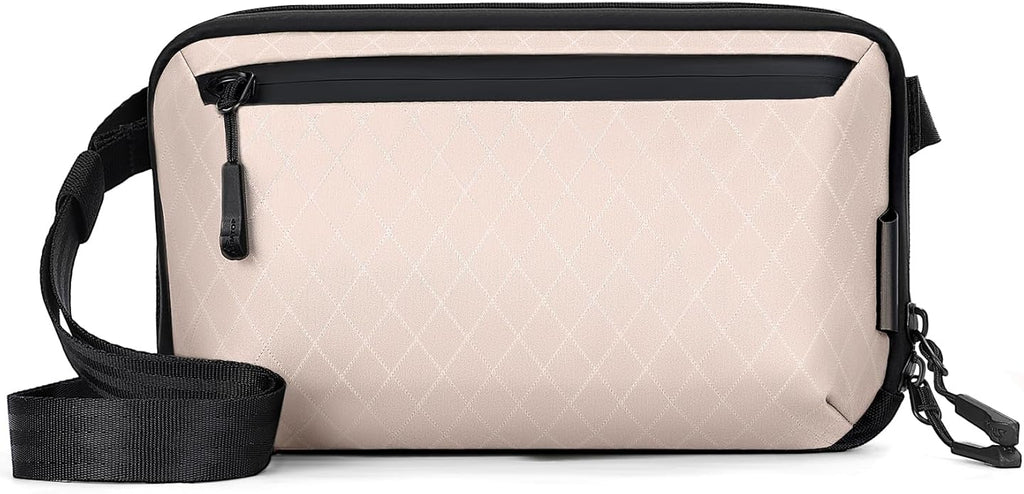 Electronics Organizer Tech Travel Pouch – Waterproof Nylon Diamond Quilted & by SIMTOP