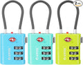 ANVIL TSA Approved Luggage Locks – High Security TSA008 Combination Travel Locks by ANVIL