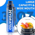 Water Bottle, 32 oz Motivational Water Bottles - Image 6