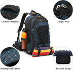 BOVIP 40L Hiking Backpack Waterproof Lightweight Daypack Travel Sports Camping - Image 4