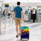 WUJIAONIAO Travel Luggage Cover Baggage Suitcase Cover Protector Skins 18-32 - Image 7