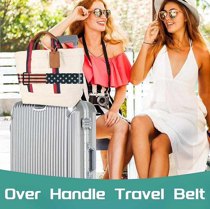 Slohif Luggage Straps for Suitcases Travel Belt Accessories Luggage Connector - Image 6