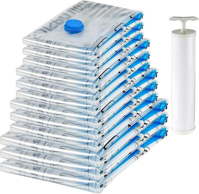 Amazon Basics Vacuum Compression Space Saving Storage Bags by AmazonBasics