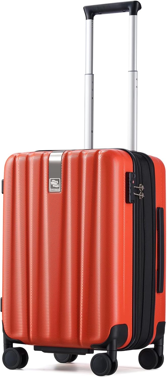 Hanke 20 Inch Expandable Carry on Luggage 22x14x9 Airline Approved Lightweight by Hanke