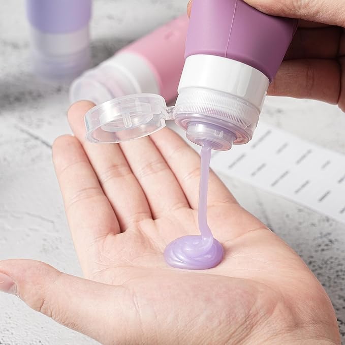 Travel Bottles for Toiletries, TSA Approved Travel Containers 3oz Leak Proof - Image 6