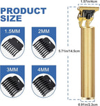 YOGINGO Professional Beard Trimmer for Men, Cordless Rechargeable Hair Trimmer for Men,T-Blade Hair Clippers,Hair Cutting Kit with Guide Combs, Gifts for Men