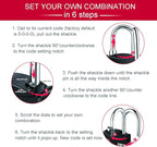 ZHEGE Travel Locks 2 Pack, TSA Locks - Image 7