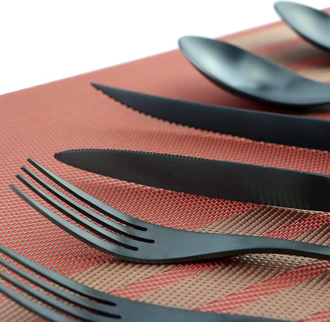6-Piece Flatware Set, Extra Thick Heavy Duty - Image 3