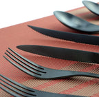 24-Piece Flatware Set, Extra Thick Heavy Duty - Image 3