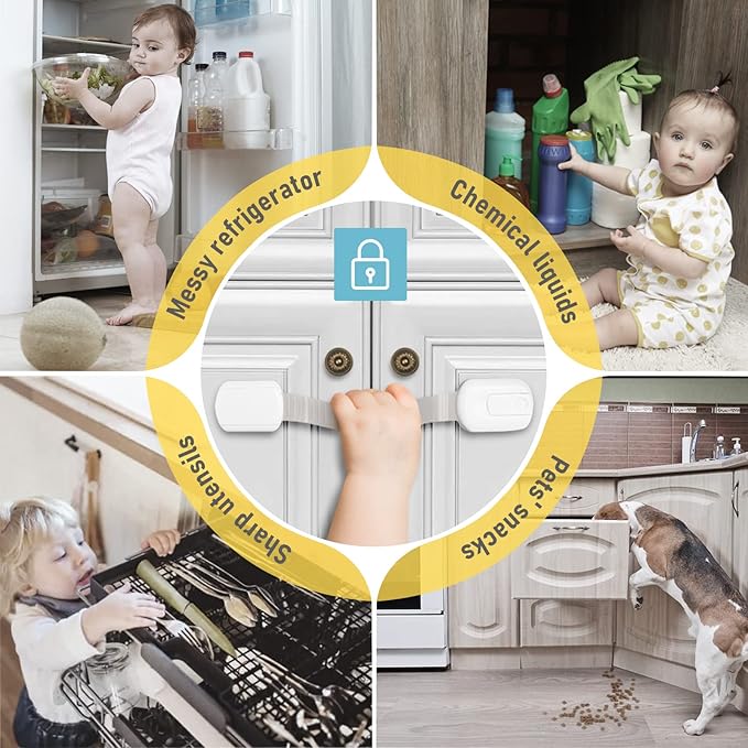 4our Kiddies Child Safety Cabinet Locks - Image 2