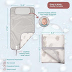 HAMUR HOME Portable Baby Changing Pad – Waterproof, Foldable & Lightweight - Image 3