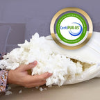 Royal Therapy Queen Memory Foam Pillow, Adjustable Shredded Odor-Free Pillow - Image 9