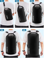 HEETA Waterproof Dry Bag for Women Men 5L/10L/20L/30L/40L Roll Top Lightweight - Image 8