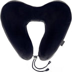 Lewis N. Clark Contoured Memory Foam Hexform Travel Cervical Neck Pillow - Image 3