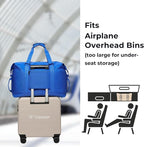 SUNNY BIRD Duffel with Utility Pouch, 40L Weekender Overnight Bag with Shoe - Image 5
