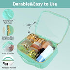 Travel Toiletry Bag, 2 Pack Clear Makeup Bags - Image 3