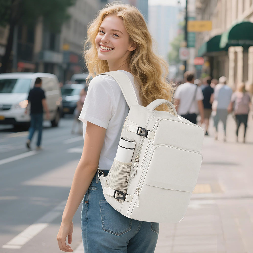 Travel Backpack (Beige / X-Large)