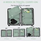 Cipway Compression Packing Cubes, Lightweight Travel Luggage Organizers - Image 7