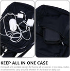 Ginsco Hard Shell Protection Case Electronic Accessories Organizer Pouch - Image 4