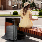 KROSER Carry On Luggage with Spinner Wheels & Built-in TSA Lock, Expandable Top - Image 7