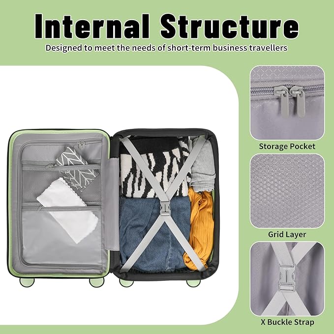 22×14×9 Airline Approved Carry On Luggage - Image 8