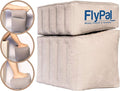 Inflatable Foot Rest Pillow for Travel, Patented 2 in 1 Design, Blow-Up by FlyPal