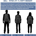 18.4 Inch Large Travel Backpack - Image 2