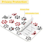 2 Pack Paw Pattern Luggage Tags - Image 4