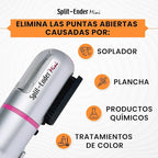 Split-Ender Mini - The Original Cordless Split End Hair Trimmer Automatic 3 AAA Battery Home Care Clipper 2-in-1 for Dry Damaged Splitting Broken Brittle Straight Curly Frizzy Beauty Styling - Pink