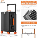 Aluminium Frame Carry on Luggage - Image 2