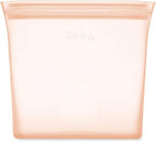 Zip Top Reusable Food Storage Bags | Sandwich Bag | Silicone Meal Prep - Image 2