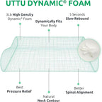 UTTU Cervical Pillow for Neck Strain Relief, Memory Foam Neck Pillow for - Image 5