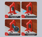 Portable Alarm Door Stopper Door Stop Alarm Door Stoppers Security Easy to - Image 6