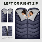 Sleeping Bags for Adults Cold Weather, Waterproof, Lightweight Camping Sleeping - Image 3