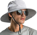 NPQQUAN Ponytail Sun Bucket Hats by NPQQUAN