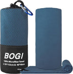 BOGI Microfiber Travel Sports Towel-Quick Dry, Soft Lightweight, Compact - Image 2