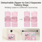 Hanging Travel Toiletry Bag for Women Detachable Toiletry Bag - Image 3
