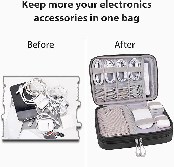 DDgro Travel Electronic Accessory Organizer - Image 3