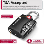Fosmon Luggage Locks TSA Approved 6 Pack, Suitcase Locks - Image 2