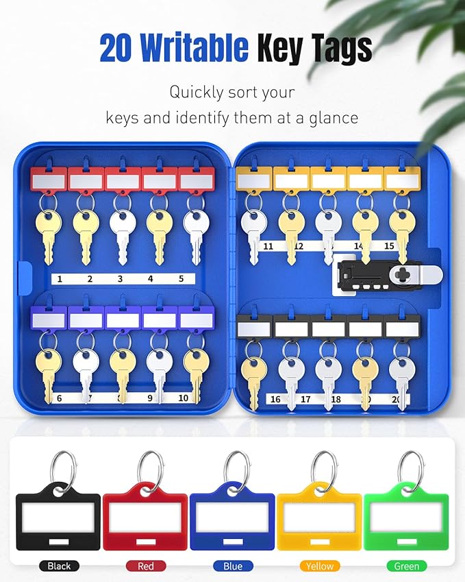 Uniclife 20 Keys Key Lock Box - Image 6