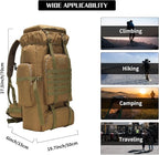 Hiking Backpack for Men 70L/100L Camping Backpack Military Rucksack Molle 3 - Image 3