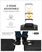 LUGGEX Carry On Luggage with Spinner Wheels - Image 5