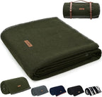 100% Wool Blanket, Military Wool Blanket, Sporting Events, Survival Kits by EmbraceCozyWarmthandUltimateComfort