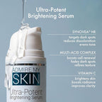 Admire My Skin Dark Spot Corrector Remover for Face - Brightening Discoloration Correcting Serum - Kojic Acid + Azelaic Acid Serum for Melasma and Sun Spots 1oz