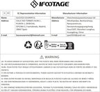 IFOOTAGE Cobra 3 Monopod with Pedal C180F-P with Fulid Head K5S, Carbon Fiber - Image 9