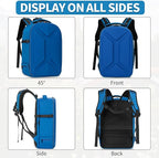 TORIBIO Camera Backpack, Hardshell DSLR Photography Camera Bag, Waterproof Hard - Image 9