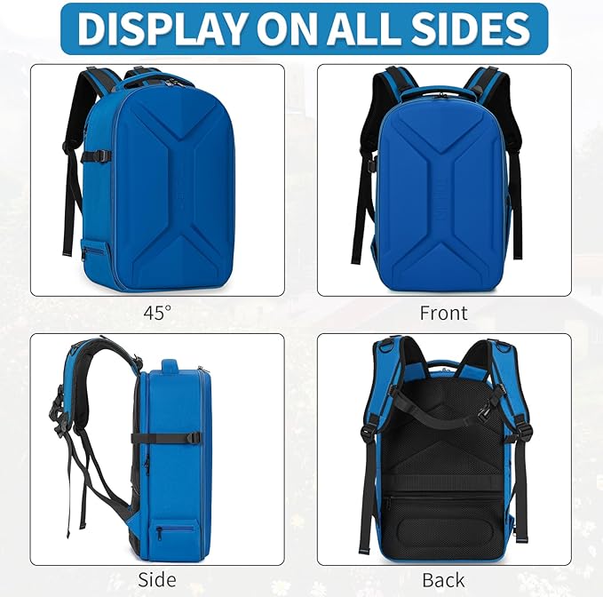 TORIBIO Camera Backpack, Hardshell DSLR Photography Camera Bag, Waterproof Hard - Image 9
