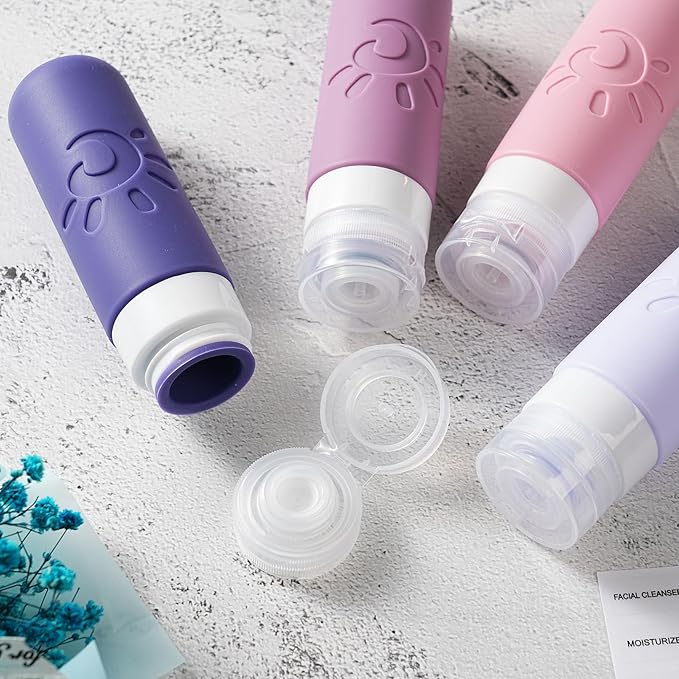 Travel Bottles for Toiletries, TSA Approved Travel Containers 3oz Leak Proof - Image 3