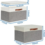Temary Collapsible Storage Bins Storage Boxes - Image 2