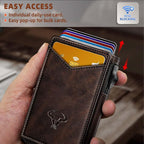 BULLIANT Men Wallet, Money Clip Wallet Slim - Image 4